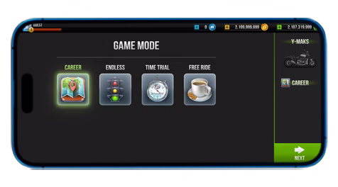 career mode
